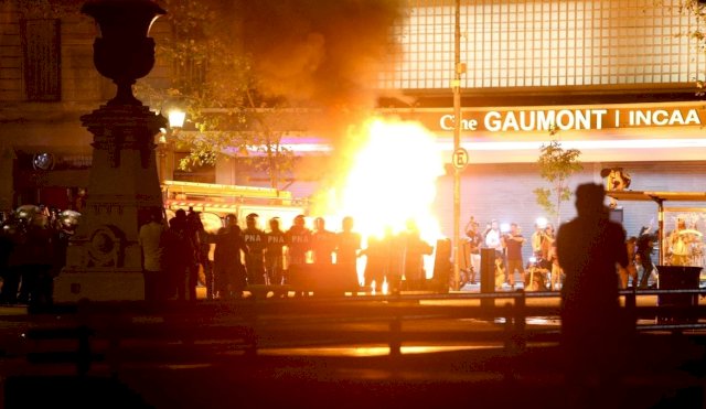 DETENIDOS PROTESTAS